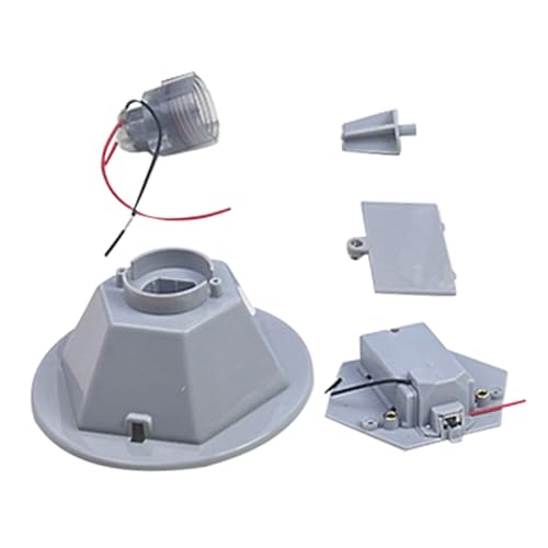 Amosfun 1 Satz Tornado-Simulator Tornado-Hersteller Für Tornado-kit Tornado- Bausatz Wissenschaftliches Spielzeugset Tornado-vorbereitungsset Plastik Grey von Amosfun