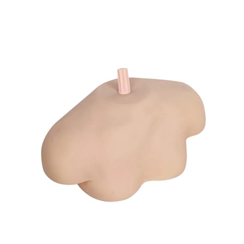 Amosfun 1 Stück Simulation Schultermodell Schulterunterstützung Kopfmodellhalter Puppenschultermodell übungskopf shoulder support Modellunterstützung stabiles Schultermodell PVC von Amosfun