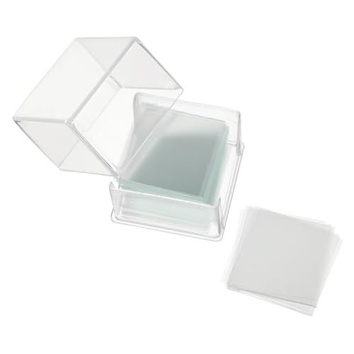 Amosfun 1000 Boxen Deckgläser Für Labormikroskope Schraubenlose Wandplattenabdeckung Mini Mikroskop Große Mikroskopobjektträger Vorbereitete Objektträger Mikroskop Rohlinge Amosfun 1000 Boxen Deckgläser Für Labormikroskope Schraubenlose Wandplattenabdeckung Mini Mikroskop Große Mikroskopobjektträger Vorbereitete Objektträger Mikroskop Rohlinge von Amosfun