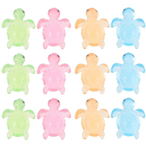 Amosfun 12 Stücke Mini Leuchtende Schildkröte Ornamente Dekorative Schildkröte Figuren Für Wohnzimmer Hause Fisch Tank Amosfun 12 Stücke Mini Leuchtende Schildkröte Ornamente Dekorative Schildkröte Figuren Für Wohnzimmer Hause Fisch Tank von Amosfun