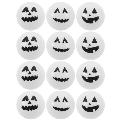 Amosfun 12St The Hallow Halloween Unterhaltungsplastikbälle Bingo-Spielbälle Make-up-Spielzeug Festival-Horror-Spielzeug gruseliger Ball Abschlussball Kleiner Ball Dekorationen Flummi Weiß Amosfun 12St The Hallow Halloween Unterhaltungsplastikbälle Bingo-Spielbälle Make-up-Spielzeug Festival-Horror-Spielzeug gruseliger Ball Abschlussball Kleiner Ball Dekorationen Flummi Weiß von Amosfun