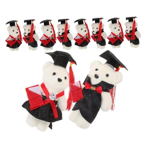 Amosfun 12 Stücke Graduation Bär Plüsch Kappe Mini Bär Stofftier Für Party Dekorationen Graduierung Präsentieren Amosfun 12 Stücke Graduation Bär Plüsch Kappe Mini Bär Stofftier Für Party Dekorationen Graduierung Präsentieren von Amosfun