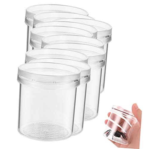 Amosfun 15-teilige Boxen Insekten-beobachtungsbecher Insektentöpfe Bug-viewer Für Klein Drinnen Beobachtungszubehör Haushaltsbehälter Fänger Fütterungskäfig Plastik Amosfun 15-teilige Boxen Insekten-beobachtungsbecher Insektentöpfe Bug-viewer Für Klein Drinnen Beobachtungszubehör Haushaltsbehälter Fänger Fütterungskäfig Plastik von Amosfun