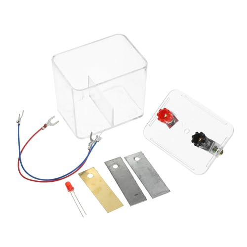 Amosfun 1Satz DIY Fruchtbatterie Experiment Wissenschaftsprojekt Mit Stabilen Elektrodenplatten Für Experimente Für Studenten von Amosfun