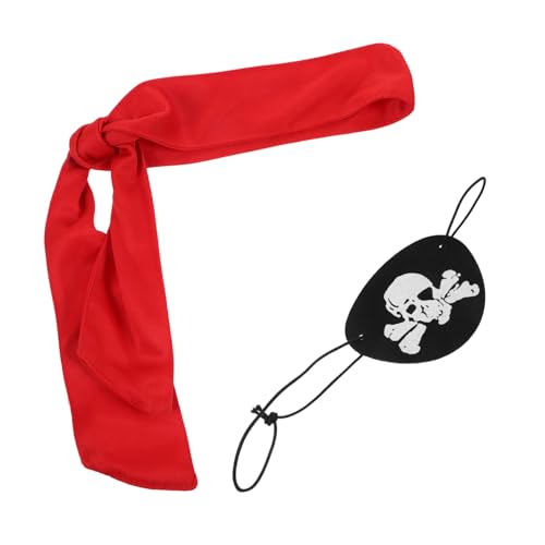 Amosfun 1Satz Piratenkostüm Zubehör mit Kopftuch und Augenklappe Verkleidung für Erwachsene Piratenpartys und Karneval Anpassbare Handwerklich Gefertigt Einzigartiges Amosfun 1Satz Piratenkostüm Zubehör mit Kopftuch und Augenklappe Verkleidung für Erwachsene Piratenpartys und Karneval Anpassbare Handwerklich Gefertigt Einzigartiges von Amosfun