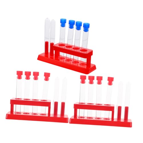 Amosfun 1Satz Reagenzglasständer Reagenzgläsern Stopfen Robuste Laborausstattung Für Chemische Experimente Lernförderung Amosfun 1Satz Reagenzglasständer Reagenzgläsern Stopfen Robuste Laborausstattung Für Chemische Experimente Lernförderung von Amosfun