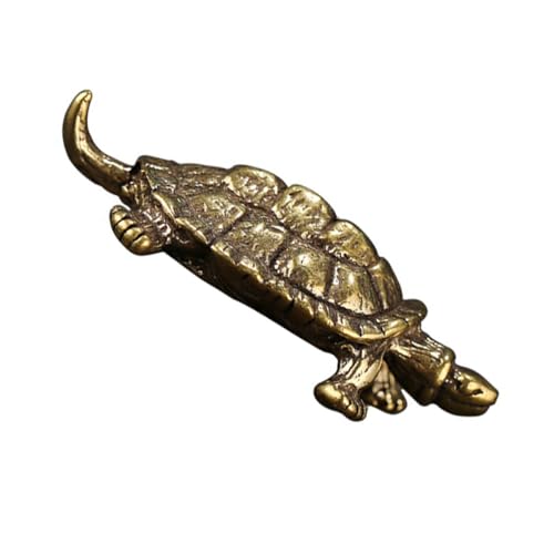 Amosfun 1Stk Autoschmuck büro Dekoration Office Decoration dekoringe Schlüsselanhänger Home Decoration car Ghibli handgefertigte Autodekoration Desktop- aus Metall Golden von Amosfun