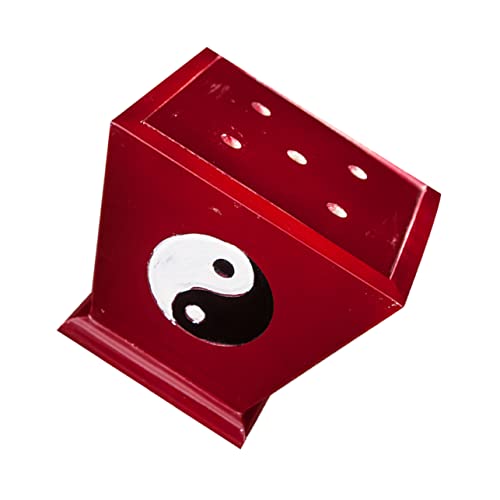 Amosfun Taoistischer Ritualflaggensockel Zweifarbiger Bagua-flaggenständer Stabiler Und Robuster Flaggenmasthalter Für Büro Oder Heimdekoration von Amosfun