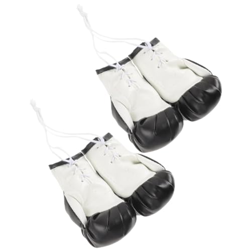 Amosfun Kleiner Boxhandschuh- Boxhandschuh- Autodekoration Weihnachtsschmuck Schlüsselanhänger-accessoire von Amosfun