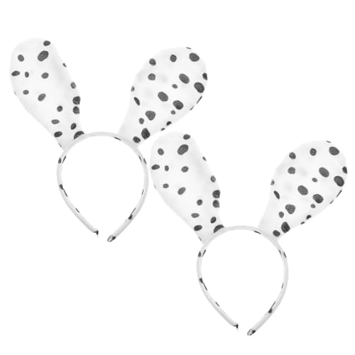 Amosfun 2 Stück Stirnband Mit Hundeohren Tierstirnband Stirnband Für Welpenohren Animal Cosplay Accessoires Tierisches Cosplay-haarband Hundeohr Haarband Ohrstirnbänder Für Frauen Plüsch von Amosfun