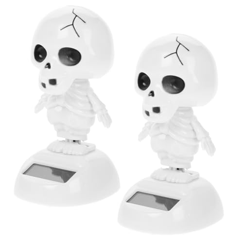 Amosfun 2 Stück Teiliges Solar Halloween Auto Deko Tanzender Skelett Geist Figur Robuste Armaturenbrett Dekoration für Büro Balkon Schreibtisch und Bücherregal Amosfun 2 Stück Teiliges Solar Halloween Auto Deko Tanzender Skelett Geist Figur Robuste Armaturenbrett Dekoration für Büro Balkon Schreibtisch und Bücherregal von Amosfun