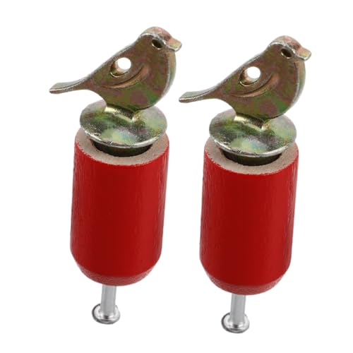 Amosfun 2 Stück Vogelpfeife für Naturerkundung und Vogeltraining Klarer Tragbares Geräuschgerät Fördert Lernspaß und Geschicklichkeit bei Kindern von Amosfun