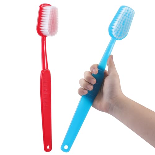 Amosfun 2 Stücke Riesige Zahnbürste Requisiten, Übergroße Dekorative Party Requisiten für Photo Booth, Bühne Auftritte, Shop Displays, Streich Liefert, 15, 55 Zoll Amosfun 2 Stücke Riesige Zahnbürste Requisiten, Übergroße Dekorative Party Requisiten für Photo Booth, Bühne Auftritte, Shop Displays, Streich Liefert, 15, 55 Zoll von Amosfun