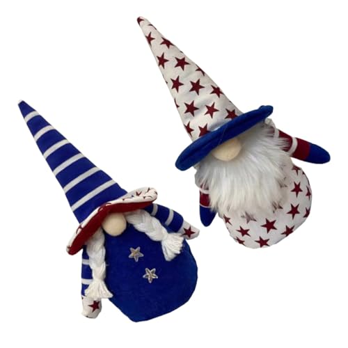 Amosfun 2 Stücke Unabhängigkeit Tag GNOME Puppen Plüsch Ornamente Garten Gnomes Ornamente Amosfun 2 Stücke Unabhängigkeit Tag GNOME Puppen Plüsch Ornamente Garten Gnomes Ornamente von Amosfun