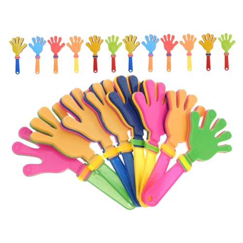 Amosfun 25 Stück Teiliges Handklatschspielzeug aus Sicherem Kunststoff Bunte Klatschhände zum Anfeuern als Party Mitgebsel für Kindergeburtstag Konzert und Festveranstaltungen Amosfun 25 Stück Teiliges Handklatschspielzeug aus Sicherem Kunststoff Bunte Klatschhände zum Anfeuern als Party Mitgebsel für Kindergeburtstag Konzert und Festveranstaltungen von Amosfun