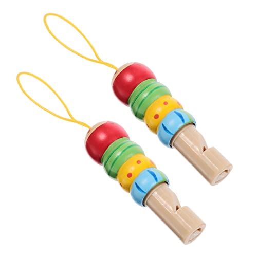 Amosfun 2Stücke Holz Pfeife für Kreatives Musikinstrument für Bildung Gehör und Lungenkapazität Spiel und Dekoration Amosfun 2Stücke Holz Pfeife für Kreatives Musikinstrument für Bildung Gehör und Lungenkapazität Spiel und Dekoration von Amosfun