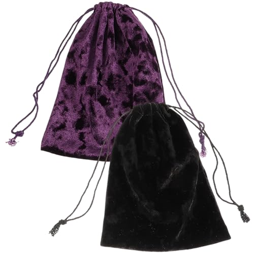 Amosfun 13x18cm Tarot-tasche Beutel Schmuckaufbewahrung Kordelzug Weicher Samt Kordelzugbeutel Für Würfel Karten Kristalle Schwarz Amosfun 13x18cm Tarot-tasche Beutel Schmuckaufbewahrung Kordelzug Weicher Samt Kordelzugbeutel Für Würfel Karten Kristalle Schwarz von Amosfun
