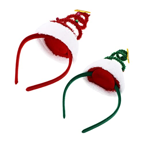 Amosfun 2stücke Weihnachtliche Haarreifen Lustige Stirnbänder Mit Kreativem Weihnachtsbaum-design Für Cosplay Und Festliche Anlässe Für Partys Und Feiern Amosfun 2stücke Weihnachtliche Haarreifen Lustige Stirnbänder Mit Kreativem Weihnachtsbaum-design Für Cosplay Und Festliche Anlässe Für Partys Und Feiern von Amosfun