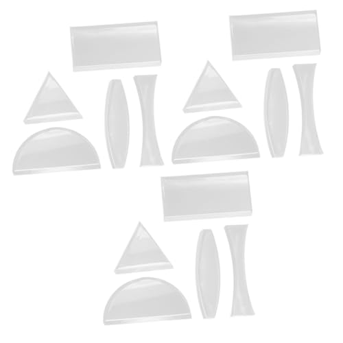 Amosfun 3 Sätze Optisches Linsenset Physik Experimente Glaslinsen Für Physikunterricht Lernhilfen Für Experimente Optisches Objektiv Konkav Experimentierwerkzeuge Physik-linse 5 Stück * 3 von Amosfun
