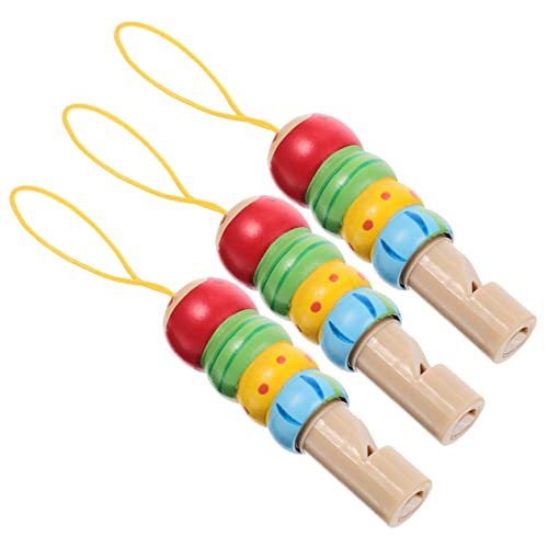 Amosfun 3 Stück Holzpfeifen für Tragbares Musikinstrument für Kleinkinder zur Musikalischen Früherziehung für Kreative Spielmomente Amosfun 3 Stück Holzpfeifen für Tragbares Musikinstrument für Kleinkinder zur Musikalischen Früherziehung für Kreative Spielmomente von Amosfun