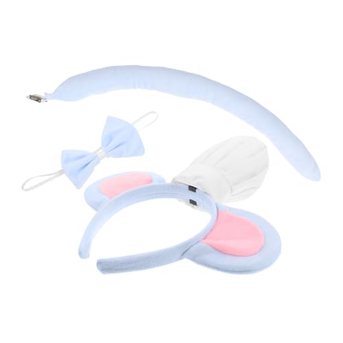 Amosfun Süßes Mausohren-stirnband-set mit für Erwachsene Jungen und Mädchen Halloween-kopfschmuck Plüsch-rattenohren für Frauen Amosfun Süßes Mausohren-stirnband-set mit für Erwachsene Jungen und Mädchen Halloween-kopfschmuck Plüsch-rattenohren für Frauen von Amosfun