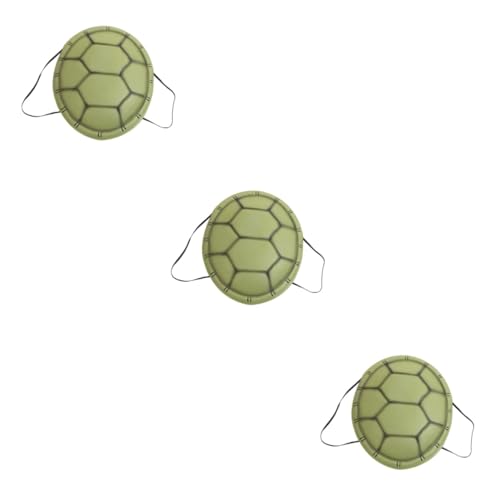 Amosfun 3st Simulierter Schildkrötenpanzer Simulation Eines Schildpatts Cosplay-schildkrötenpanzer Gefälschter Schildkrötenpanzer Schildkröten-Cosplay-kostüme Eva Bilden Kind Zubehör von Amosfun