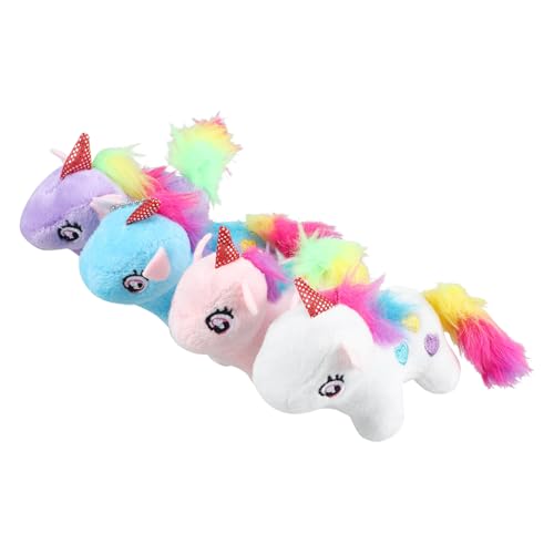 Amosfun 4 Stück Einhorn Plüsch Schlüsselanhänger Weiche Anhänger für Taschen Rucksäcke und Schlüssel Farbenfrohe Tier für Geburtstagsfeiern und Feiertage Amosfun 4 Stück Einhorn Plüsch Schlüsselanhänger Weiche Anhänger für Taschen Rucksäcke und Schlüssel Farbenfrohe Tier für Geburtstagsfeiern und Feiertage von Amosfun