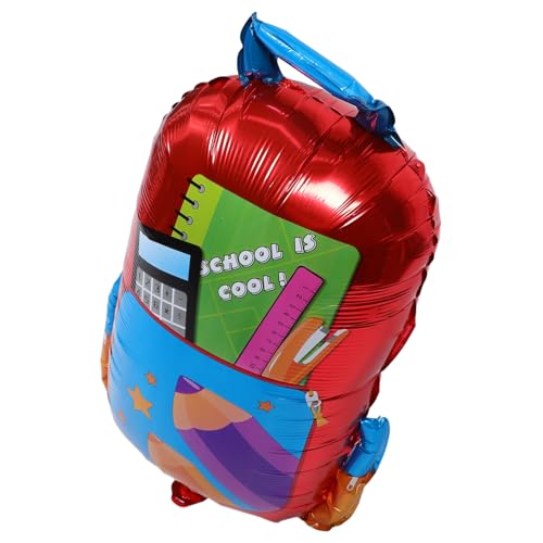 Amosfun 5 Stück Teiliges Schulranzen Folienballons aus Robustem Aluminium für Einschulungsfeier Kindergarten Dekorationen zum Ersten Schultag Spielerisch und Wiederverwendbar Amosfun 5 Stück Teiliges Schulranzen Folienballons aus Robustem Aluminium für Einschulungsfeier Kindergarten Dekorationen zum Ersten Schultag Spielerisch und Wiederverwendbar von Amosfun