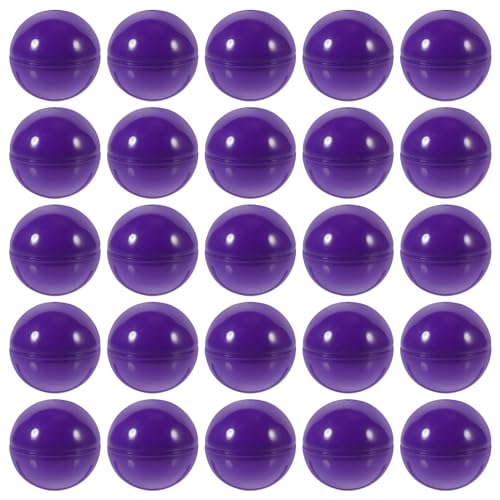 Amosfun 50 Stück Bälle, zum Öffnen, 4 cm Kugeln, Lotterie-Extraktion, Zubehör für Partyspiele und Veranstaltungen, wiederverwendbar, Violett Amosfun 50 Stück Bälle, zum Öffnen, 4 cm Kugeln, Lotterie-Extraktion, Zubehör für Partyspiele und Veranstaltungen, wiederverwendbar, Violett von Amosfun