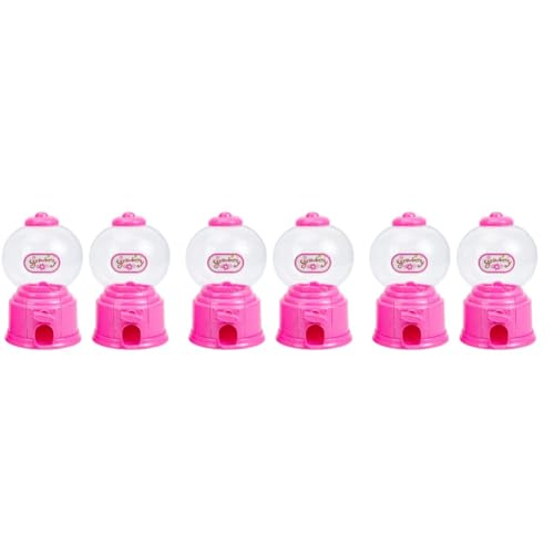 Amosfun 6 STK Mini Twist Zuckermaschine Spielzeuge Kinderbank Kinderspielzeug Gummi Süßigkeitsmaschine für Kinder Süßigkeiten Mini-Süßigkeitenspender Koreanische Version Mutter Abs von Amosfun