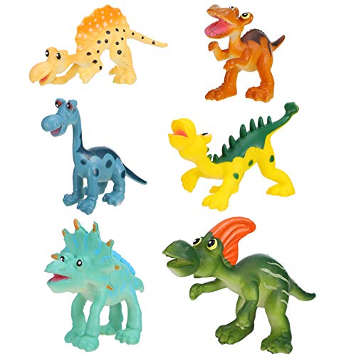 Amosfun 6 Stück Teiliges Dinosaurier Modellset aus Kunststoff Bildungsspielzeug für Kreativität und Vorstellungskraft als Dekoration oder Fotorequisit Amosfun 6 Stück Teiliges Dinosaurier Modellset aus Kunststoff Bildungsspielzeug für Kreativität und Vorstellungskraft als Dekoration oder Fotorequisit von Amosfun