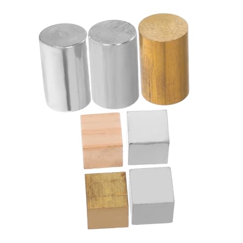 Amosfun 7-teiliges Präzisions-dichtewürfel-Set Aus Metall – Kupfer-Eisen-Aluminium-blöcken Und Zylindern Für Wissenschaftliche Experimente, Physikprojekte Und Pädagogische Amosfun 7-teiliges Präzisions-dichtewürfel-Set Aus Metall – Kupfer-Eisen-Aluminium-blöcken Und Zylindern Für Wissenschaftliche Experimente, Physikprojekte Und Pädagogische von Amosfun