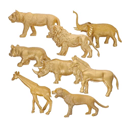 Amosfun Tiermodelle Simulationsset Tiere für Kleinkinder Dekoratives Mini-tierspielzeug von Amosfun
