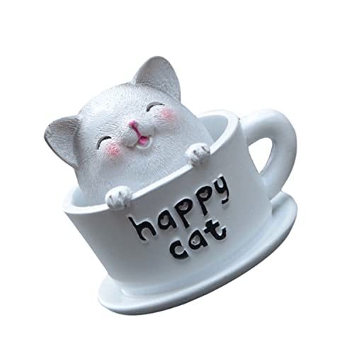 Amosfun Autoschmuck car Decoration autodeko Auto Dekorationsartikel für Regal Auto Ornament enteiset Auto Katze Plüsch Katzenverzierung Tischdekoration Katzenfiguren Ornament Harz Weiß Amosfun Autoschmuck car Decoration autodeko Auto Dekorationsartikel für Regal Auto Ornament enteiset Auto Katze Plüsch Katzenverzierung Tischdekoration Katzenfiguren Ornament Harz Weiß von Amosfun