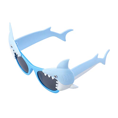 Amosfun Blue Ocean Haifisch-Sonnenbrille, Party-Sonnenbrille, Verkleidungs-Brille für Kinder, Geburtstag, Urlaub, Party, Kinder-Party, Gastgeschenk – ausgefallene Brille Amosfun Blue Ocean Haifisch-Sonnenbrille, Party-Sonnenbrille, Verkleidungs-Brille für Kinder, Geburtstag, Urlaub, Party, Kinder-Party, Gastgeschenk – ausgefallene Brille von Amosfun