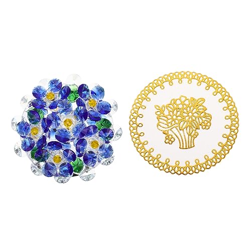 Amosfun Attraktiver Kristall-blumentopf Kristall-Handwerk Heimdekoration Einzigartiges Und Exquisites Ornament von Amosfun