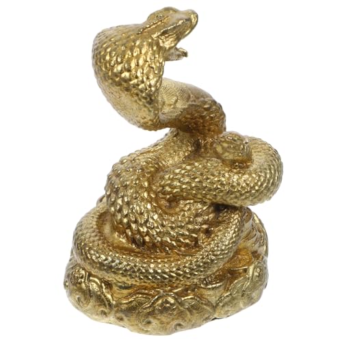 Amosfun Brass Snake Figurine Dekorative Schlange aus Hochwertigem Messing Retro Design für Garten Perfektes für Freunde Amosfun Brass Snake Figurine Dekorative Schlange aus Hochwertigem Messing Retro Design für Garten Perfektes für Freunde von Amosfun