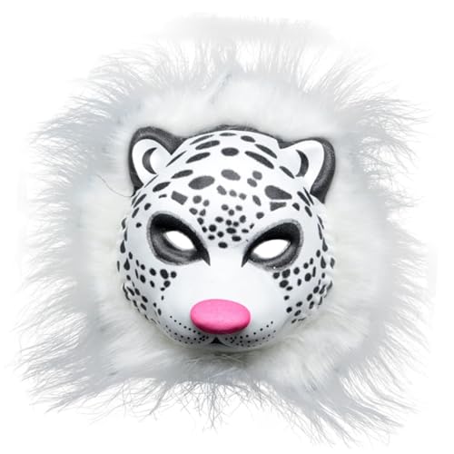 Amosfun Cosplay-tier Tierische Hälfte Plüschtiermasken Kuscheltier Tierische Gesichtsmaske Party-gesichtsmaske Partybedarf Halloween Kind von Amosfun
