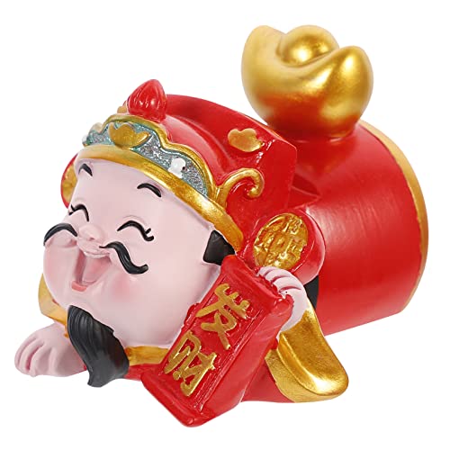 Amosfun Der Reichtumsverzierung Ornamente Figuren Halter Statue Skulptur des Wohlstands Drachen Finger Telefonständer Handyständer Gold Smartphone-ständer Rot Harz Amosfun Der Reichtumsverzierung Ornamente Figuren Halter Statue Skulptur des Wohlstands Drachen Finger Telefonständer Handyständer Gold Smartphone-ständer Rot Harz von Amosfun