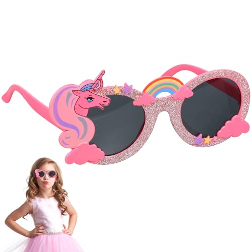 Amosfun Einhorn Sonnenbrille mit Pailletten Beach Party Brille Selfie Requisiten Eyewear Party Favors Zufällige Farbe Amosfun Einhorn Sonnenbrille mit Pailletten Beach Party Brille Selfie Requisiten Eyewear Party Favors Zufällige Farbe von Amosfun