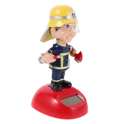 Amosfun Feuerwehrmann-armaturenbrett-Ornament: Feuerwehrmann-wackelkopf-Dekoration, Solarbetrieben, Tanzendes Ornament Für Die Inneneinrichtung Im Auto, Büro, Schreibtisch, Heimdekoration Amosfun Feuerwehrmann-armaturenbrett-Ornament: Feuerwehrmann-wackelkopf-Dekoration, Solarbetrieben, Tanzendes Ornament Für Die Inneneinrichtung Im Auto, Büro, Schreibtisch, Heimdekoration von Amosfun