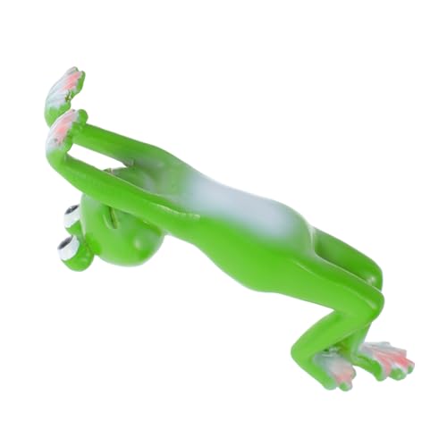 Amosfun Hängendes Frosch Ornament aus Kunstharz Tierstatue für Garten und Zuhause für Blumentöpfe und Pflanzgefäße Verspieltes Frosch für Innen und Außenbereiche Amosfun Hängendes Frosch Ornament aus Kunstharz Tierstatue für Garten und Zuhause für Blumentöpfe und Pflanzgefäße Verspieltes Frosch für Innen und Außenbereiche von Amosfun