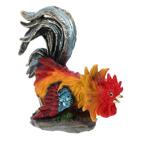 Amosfun Hahn-Ornament Zwerge Solar-gartenleuchten Im Freien Gartenzwerg Simulation Hahnmodell Sammlung Von Nutztieren Hühnerdekor Hahn Stofftier Fuchs Gefülltes Hähnchen Harz Amosfun Hahn-Ornament Zwerge Solar-gartenleuchten Im Freien Gartenzwerg Simulation Hahnmodell Sammlung Von Nutztieren Hühnerdekor Hahn Stofftier Fuchs Gefülltes Hähnchen Harz von Amosfun