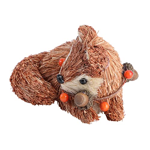 Amosfun Handgefertigte Strohverzierung Fuchs Figur Naturstroh Dekoration für Ostern Umweltfreundlich Langlebig Handgewebt für Festtagsdeko Osterkörbe Befüllen Geschenkidee Amosfun Handgefertigte Strohverzierung Fuchs Figur Naturstroh Dekoration für Ostern Umweltfreundlich Langlebig Handgewebt für Festtagsdeko Osterkörbe Befüllen Geschenkidee von Amosfun
