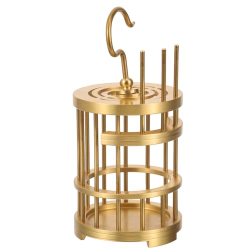 Amosfun Kupferkäfig Vintage-vogelspielzeug Hängender Insektenkäfig Vogelkäfig Für Kleintiere Kupfer-vogelkäfige Handwerkskunst Elegantes Und Sicheres Design von Amosfun