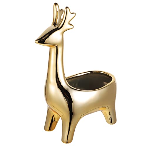 Amosfun Hirsch-Aufbewahrungsornamente schlüsselhalter schüssel Anzeige Regal Hase schlüssel aufbewahrung schlüsselaufbewahrung Schmuckhalter Halsketten-Aufbewahrungsplatte Keramik Golden Amosfun Hirsch-Aufbewahrungsornamente schlüsselhalter schüssel Anzeige Regal Hase schlüssel aufbewahrung schlüsselaufbewahrung Schmuckhalter Halsketten-Aufbewahrungsplatte Keramik Golden von Amosfun
