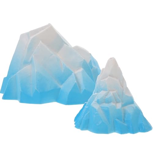 2stücke Miniature Eisberg Dekoration Für Aquarien Realistische Landschaftsornamente Geeignet Für Süß Salzwasser Einfach Zu Reinigen Für Große Und Kleine Fischtanks 2stücke Miniature Eisberg Dekoration Für Aquarien Realistische Landschaftsornamente Geeignet Für Süß Salzwasser Einfach Zu Reinigen Für Große Und Kleine Fischtanks von Amosfun