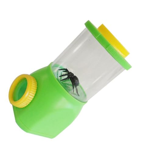 Amosfun Insektenlupe mit Vergrößerung Tragbarer Insektenbeobachtungskäfig für Kinder Insektenfänger und Vitrine Outdoor Spielzeug für Erkundung Natur von Amosfun