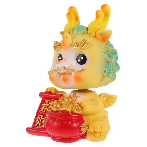 Amosfun Jahr des Drachen-Ornaments Drachenstatue Drachenfigur Drachenspielzeug Drachenlampe Drachen Schmuck Plüsch Mond- Drachenei Sternzeichen-Drachen-Figur-Statue Tischdrachendekore Harz Amosfun Jahr des Drachen-Ornaments Drachenstatue Drachenfigur Drachenspielzeug Drachenlampe Drachen Schmuck Plüsch Mond- Drachenei Sternzeichen-Drachen-Figur-Statue Tischdrachendekore Harz von Amosfun