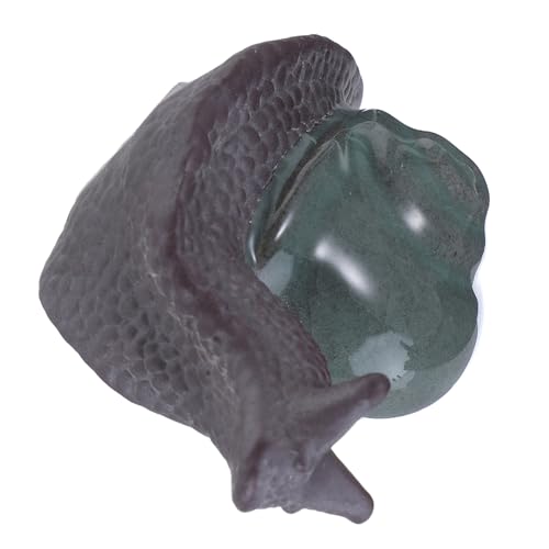 Amosfun Keramik-schneckenfigur Für Garten Terrasse Und Blumentopf Moos-landschaftsschnecke Als Mikro-landschaftsornament Schneckenhandwerk Als Schneckendekoration Und Gartentier-Ornament von Amosfun
